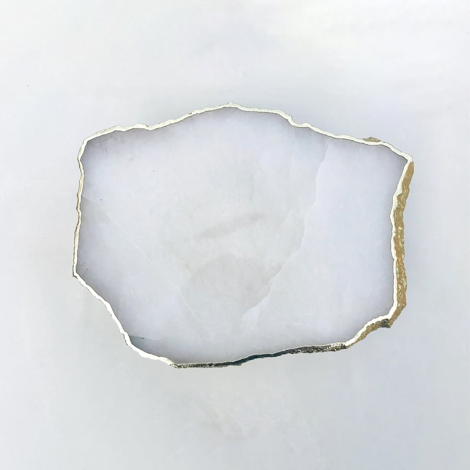 White Agate Cake Stand/Centrepiece/Display Stand/Tray