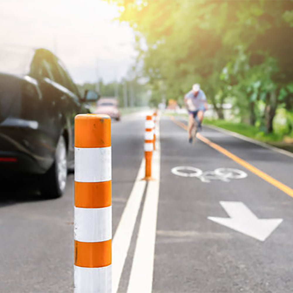 Dopravné zahradzovacie stĺpiky, 5 ks