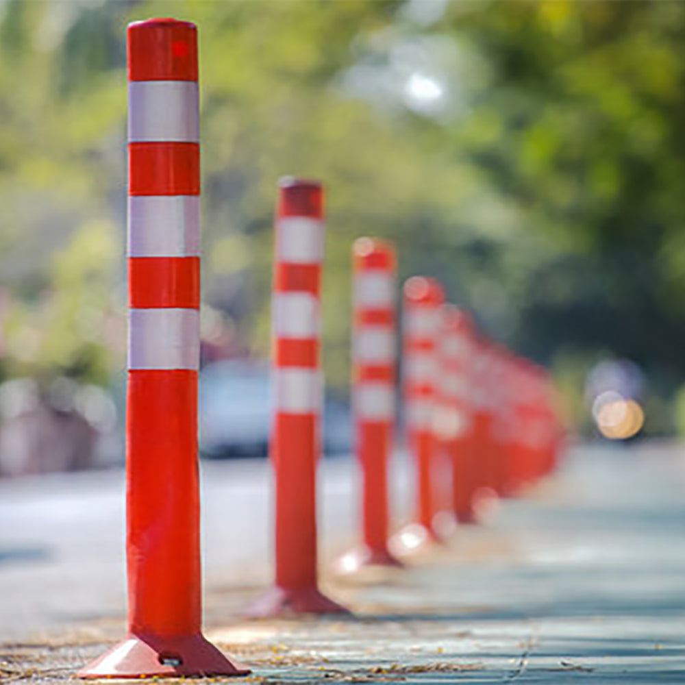 Dopravné zahradzovacie stĺpiky, 5 ks